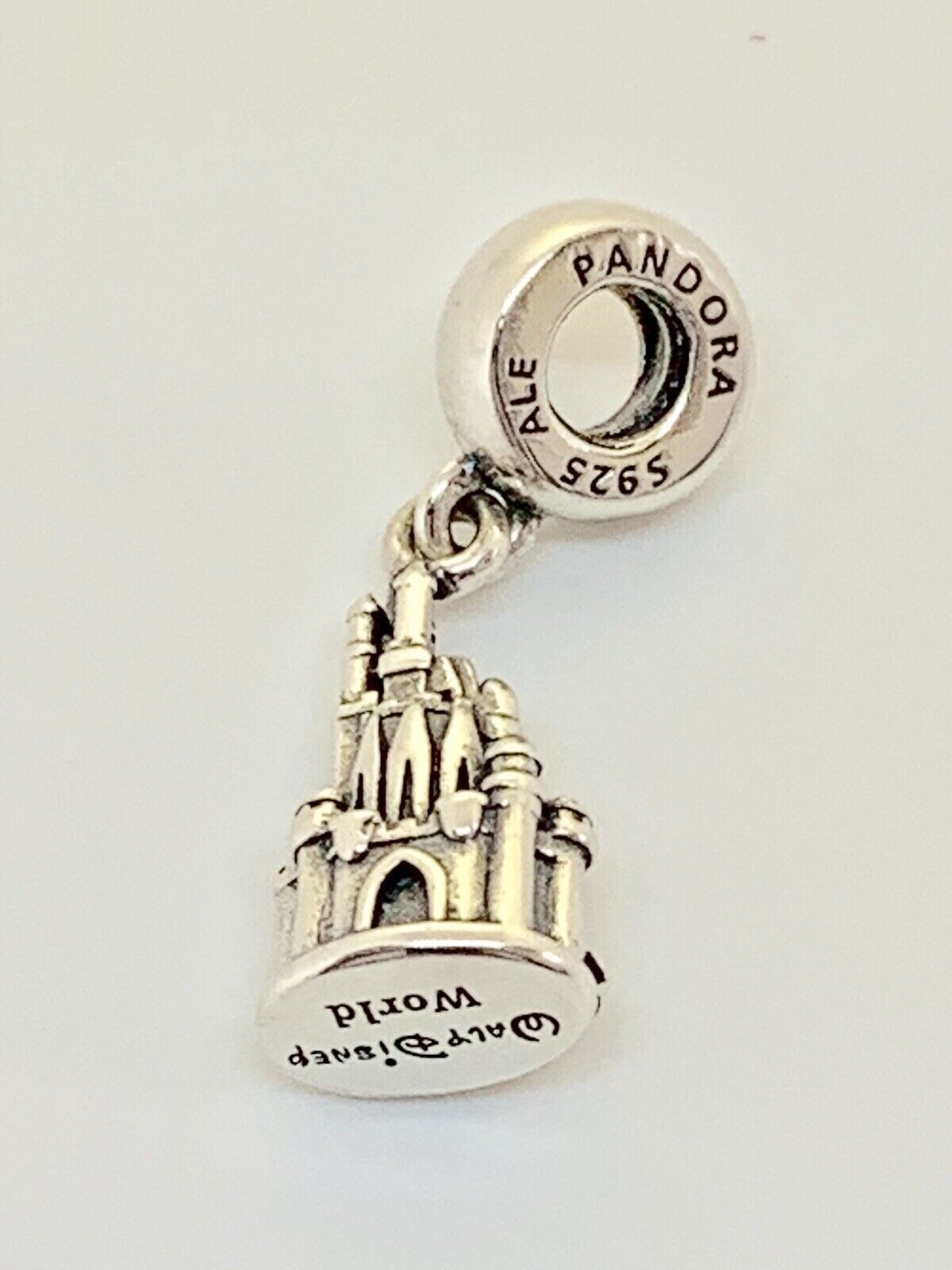 Authentic Pandora  Disney Park Cinderella Castle Charm WITH BOX #28