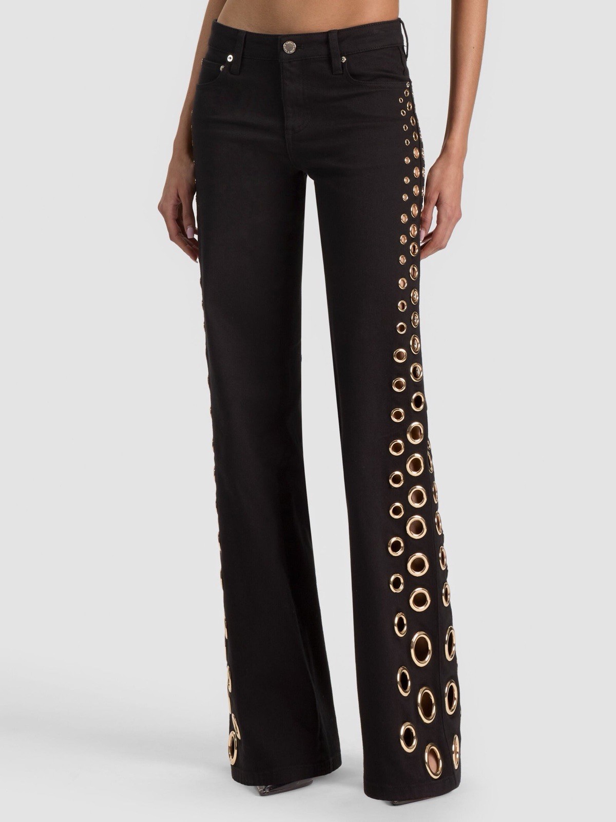 alice olivia ROXIE GROMMET JEAN $ 795 Size 27