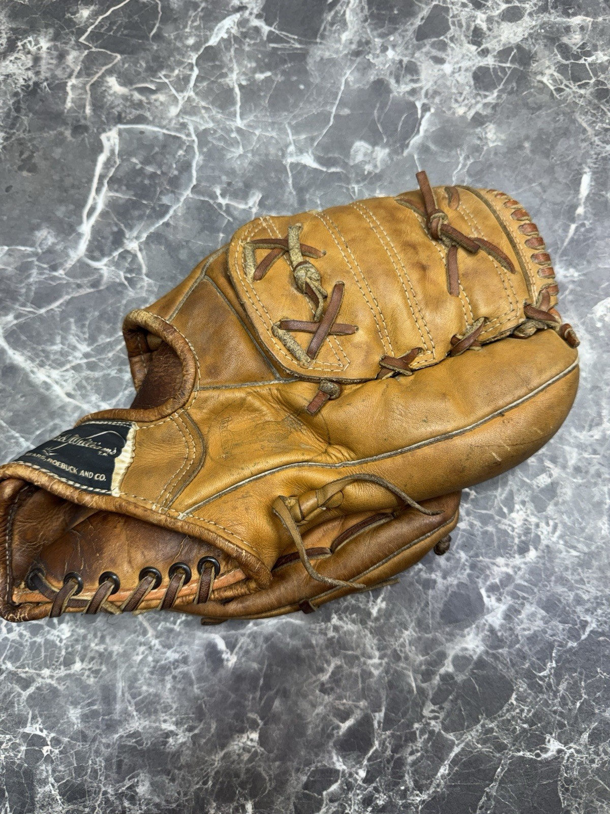 Ted Williams signed Sears Ted Williams baseball glove Made In USA # 1662