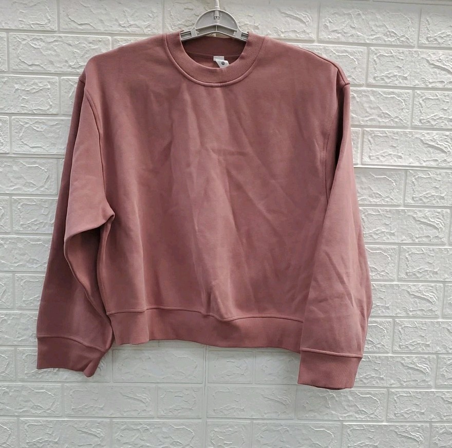New Lululemon Steady State Oversized Crewneck Sweatshirt Mauve Size Small