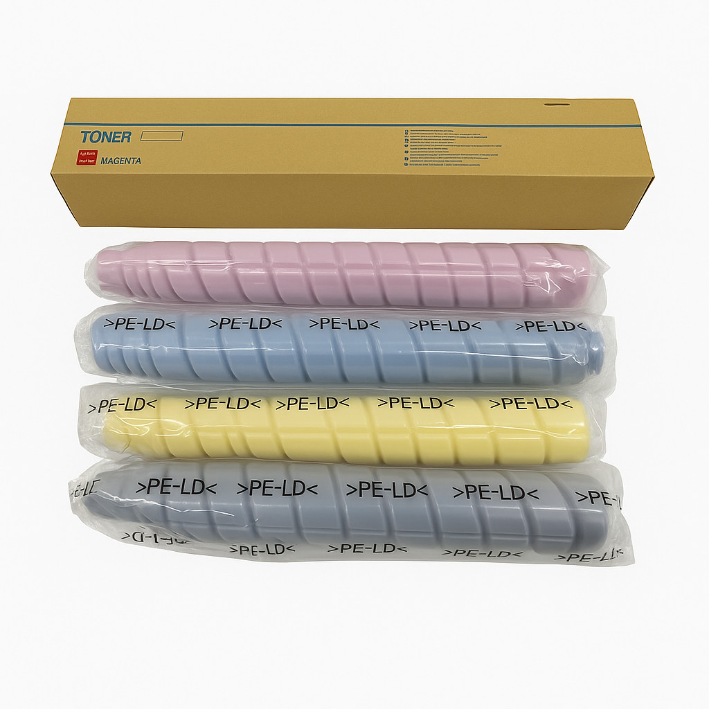 TN619 and TN620 Toner For Konica Minolta AccurioPRESS4065 (CMYK) (See Video)