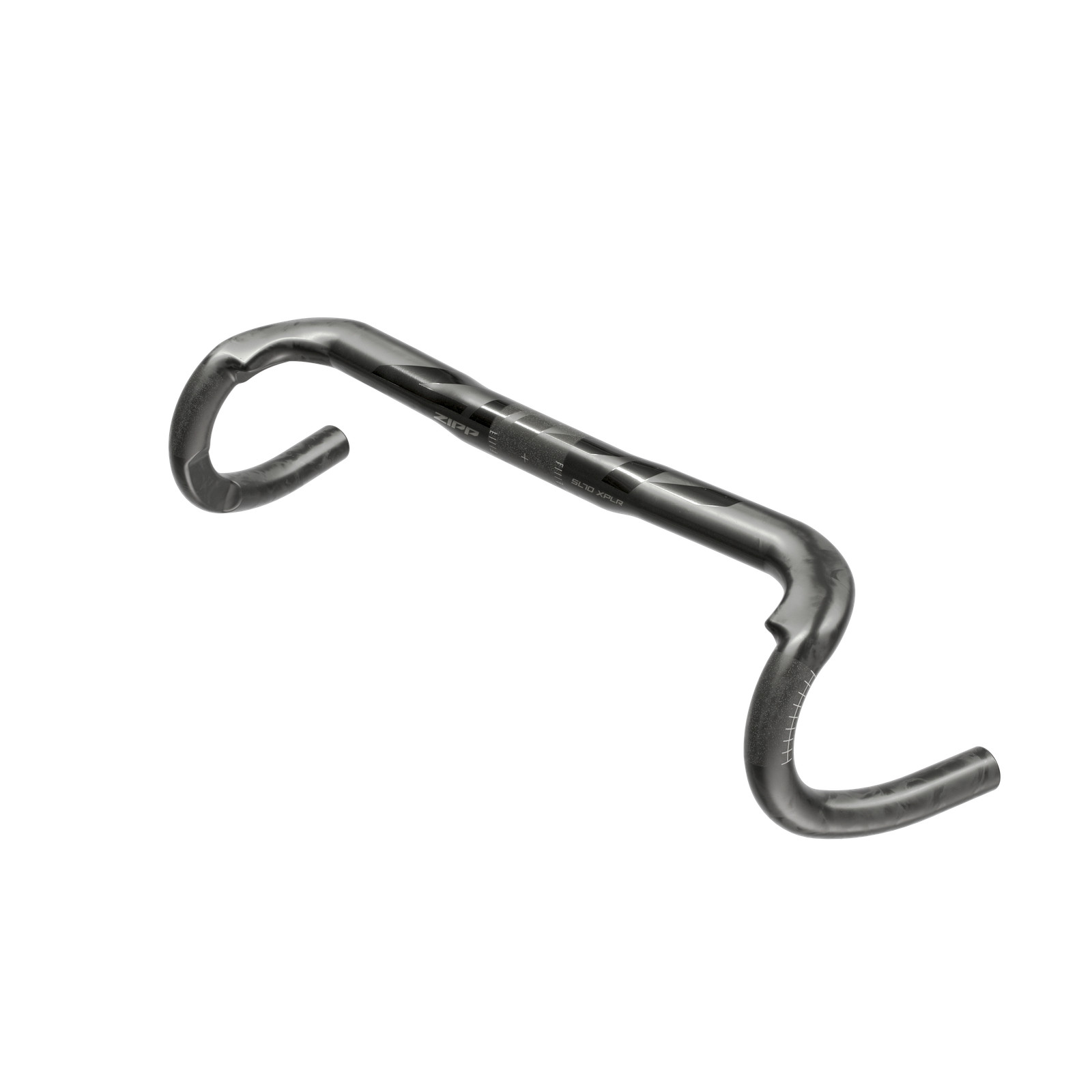 Zipp SL 70 XPLR Carbon Gravel Handlebar - 31.8mm, 420mm, Ergonomic Drop & Reach