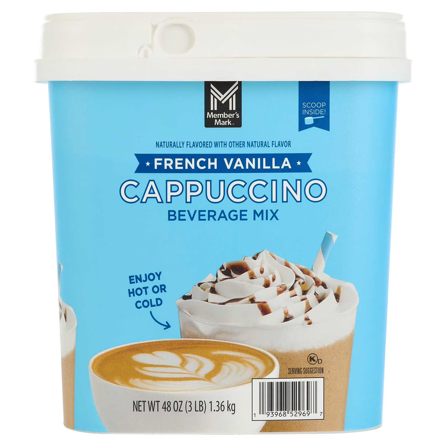 Member\'s Mark French Vanilla Cappuccino Beverage Mix, 48 oz Member\'s Mark French Vanilla Cappuccino Beverage Mix, 48 oz
