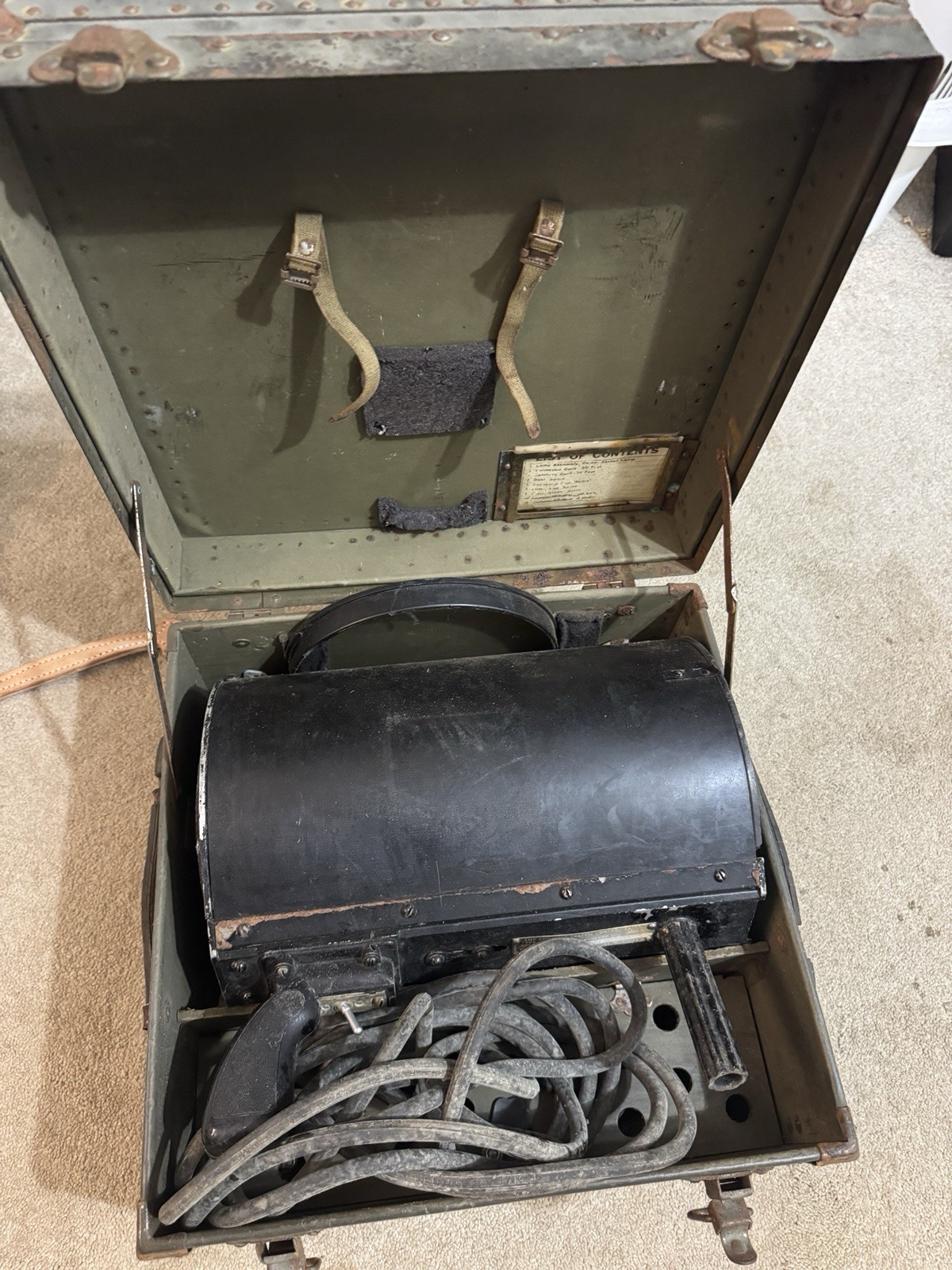 Crouse-Hinds B-3 Control Lamp Maritime / Air Traffic Control Light Signal Gun
