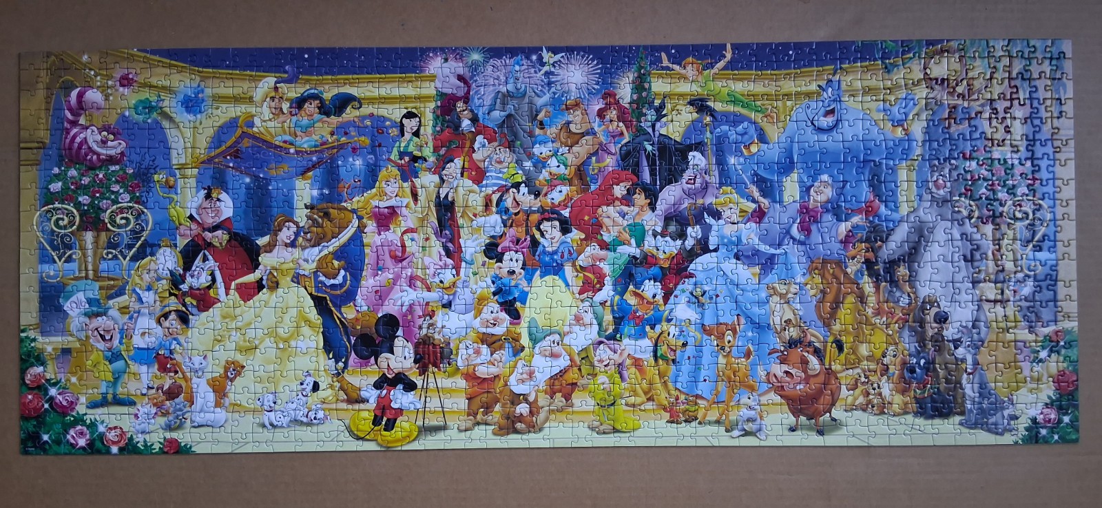 Ravensburger Disney Group Photo Panorama 1000 Pc Puzzle Characters Ravensburger Disney Group Photo Panorama 1000 Pc Puzzle Characters