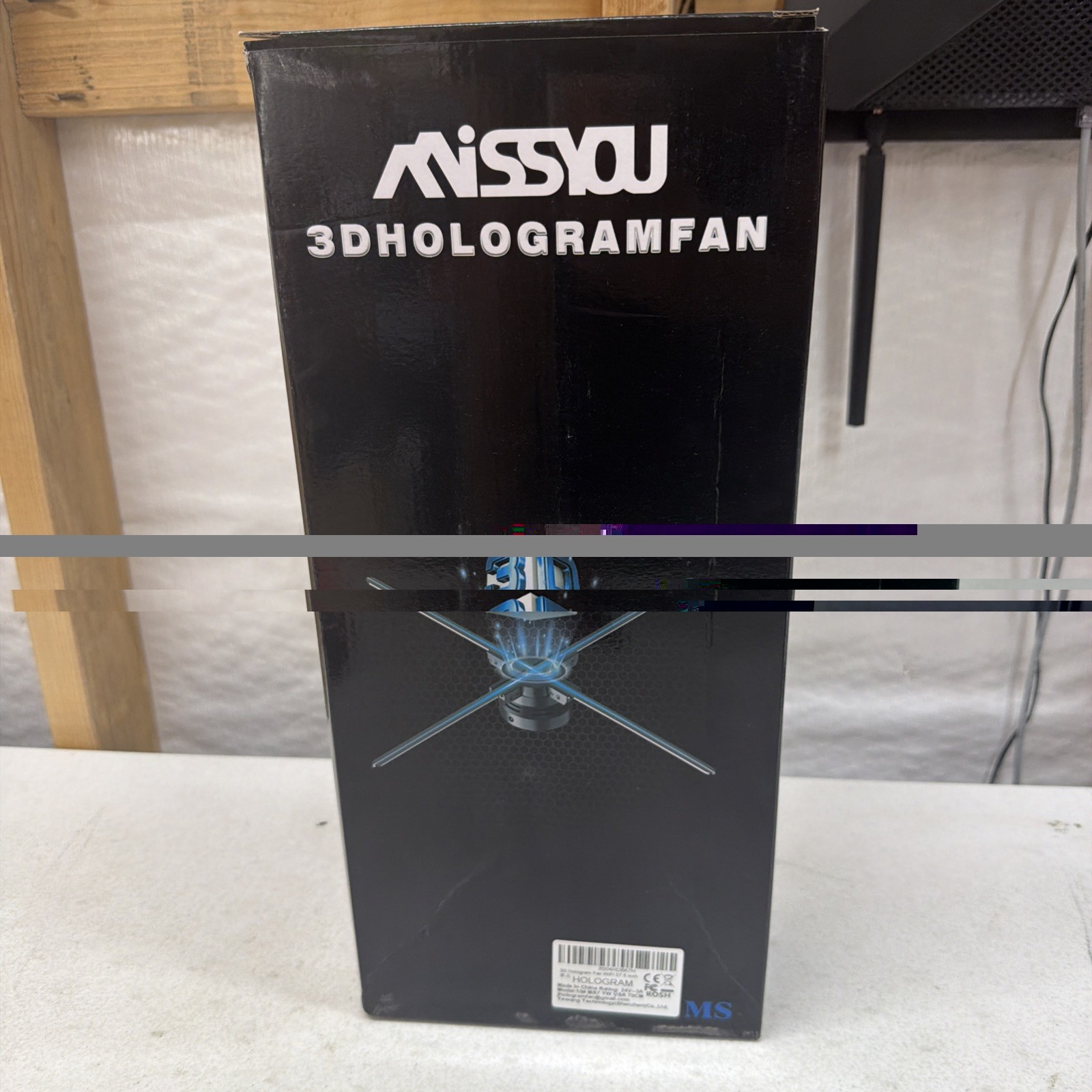 Missyou 3D Hologram Fan,27.5\ Missyou 3D Hologram Fan,27.5\