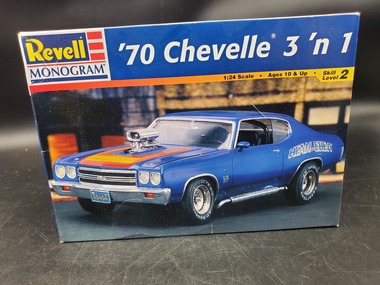 NEW, Open Box Revell Monogram 70 Chevelle 3 \'n 1 Model KIt 1:24
