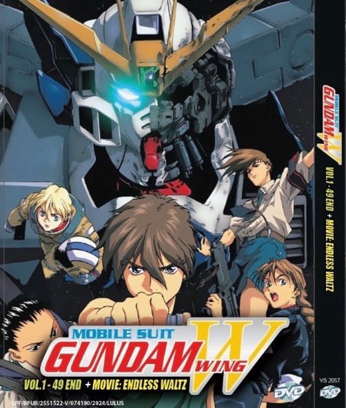 Mobile Suit Gundam Wing: DVD Vol.1-49 End+Endless Waltz Movie Anime Set Eng Dub