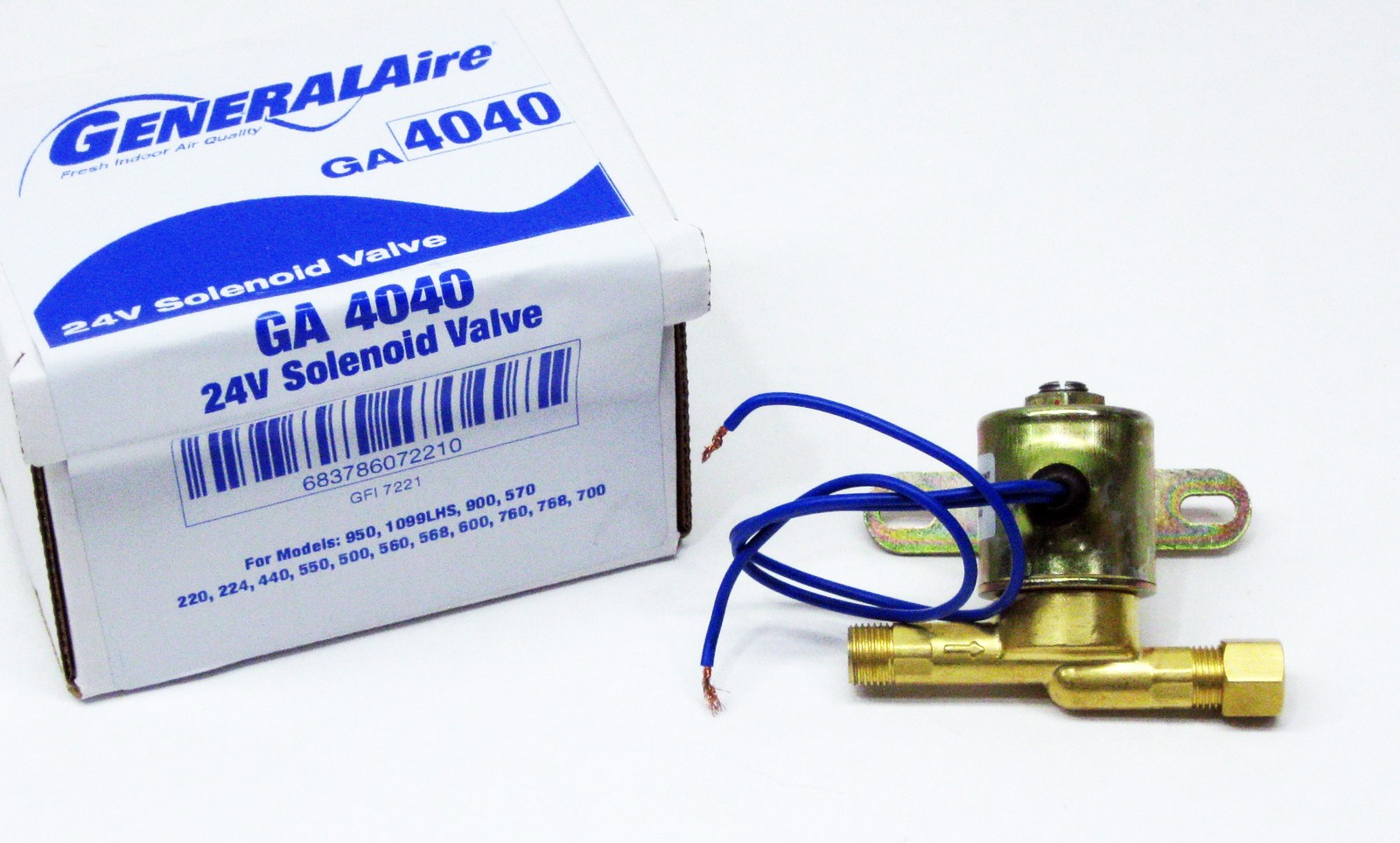 4040 Solenoid Valve for Aprilaire Humidifiers 24V 1/4\