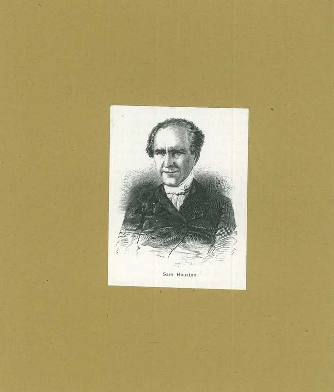 Portrait of Samuel Houston
