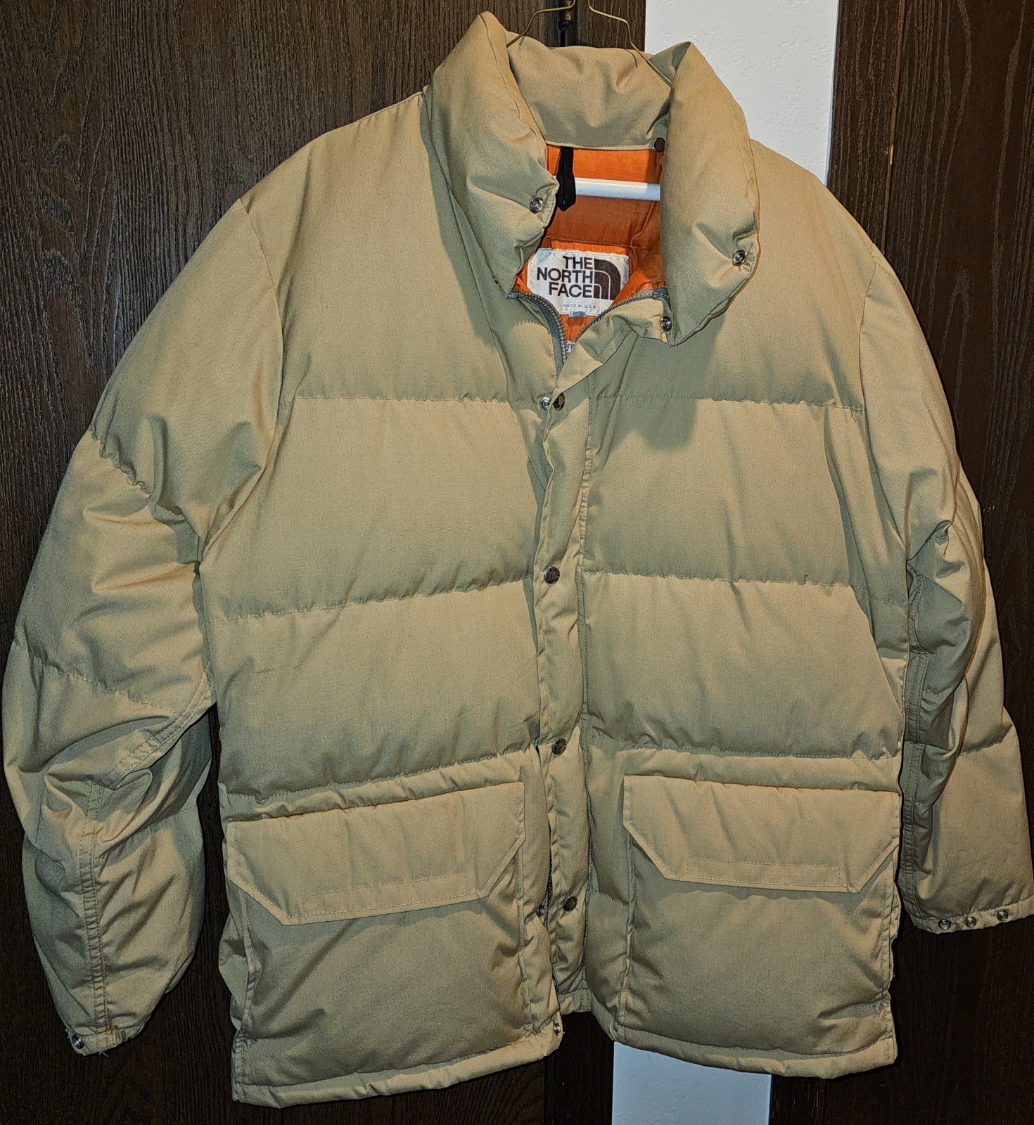 The North Face vintage 1970s parka puffy Made in USA Brown label Collector\'s