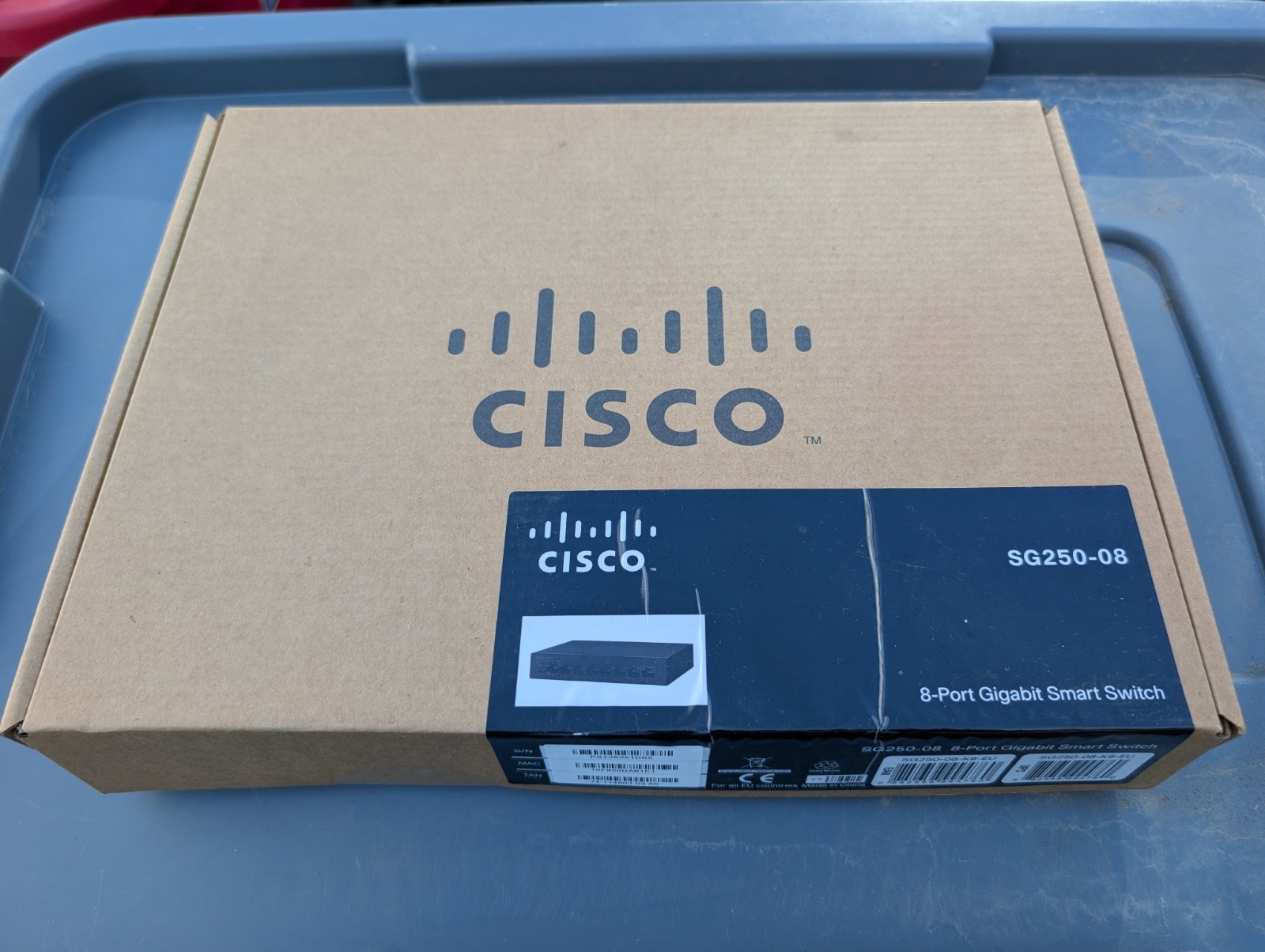 ⭐ New Cisco SG250-08 Factory Sealed 8 Port Gigabit Smart Switch 