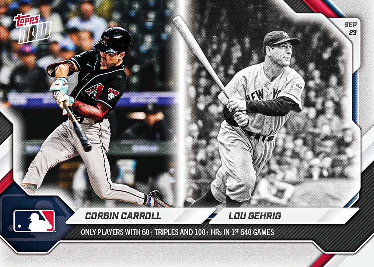 *PRE SALE* Corbin Carroll / Lou Gehrig - 2026 MLB Topps NOW® - Card 710
