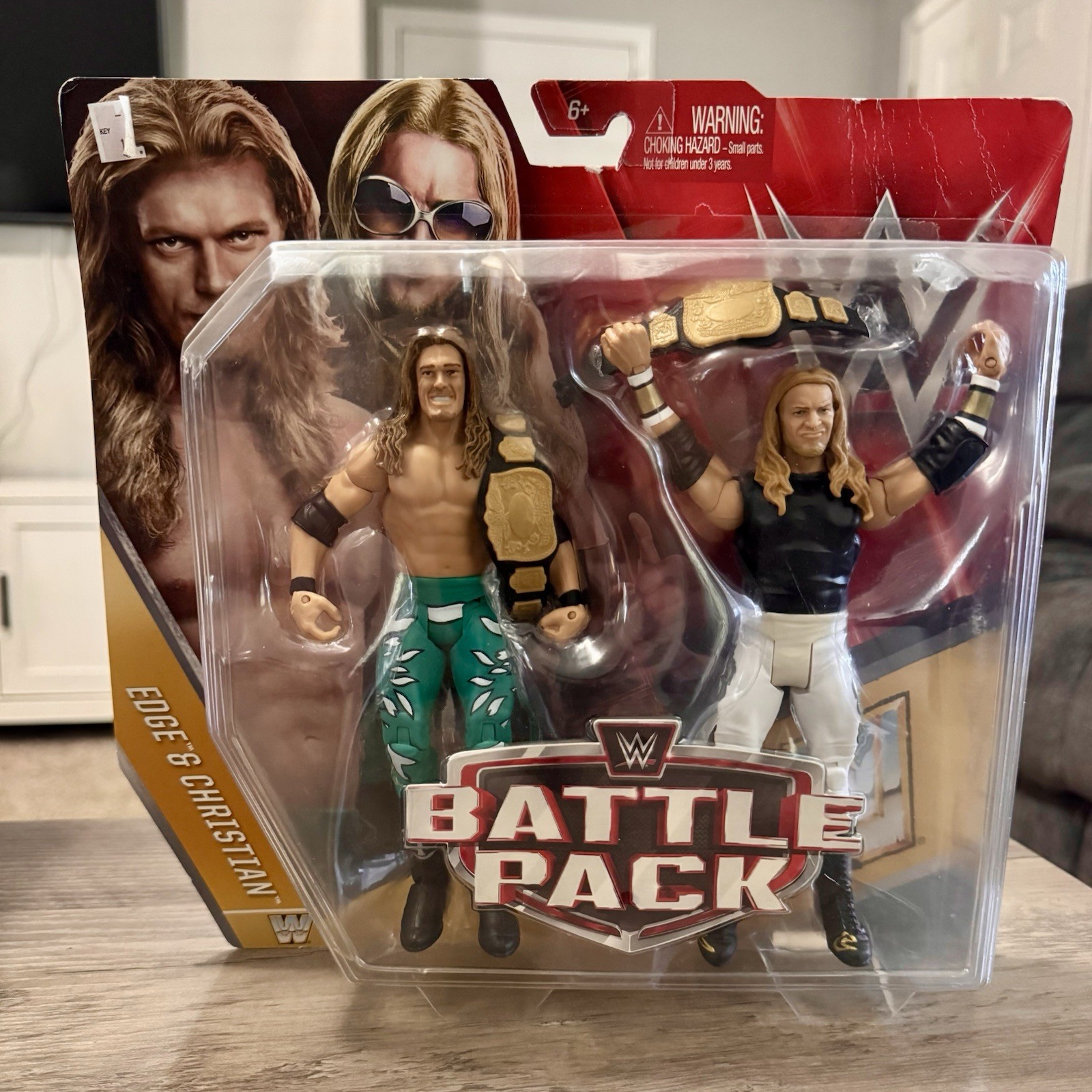 Edge & Christian  - Mattel WWE Wrestling Battle Pack Series 42 Figures Sealed
