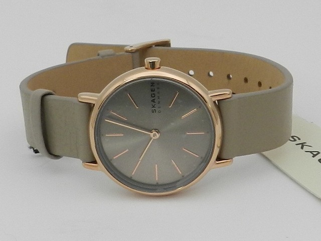 Skagen Signatur Lille Grey Dial Ladies Watch SKW3060