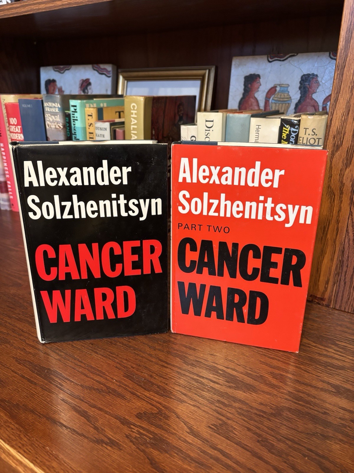 Cancer Ward.  Alexander Solzhenitsyn 1st HC Ptg. Bodley Head 1968-69  Near Fine+