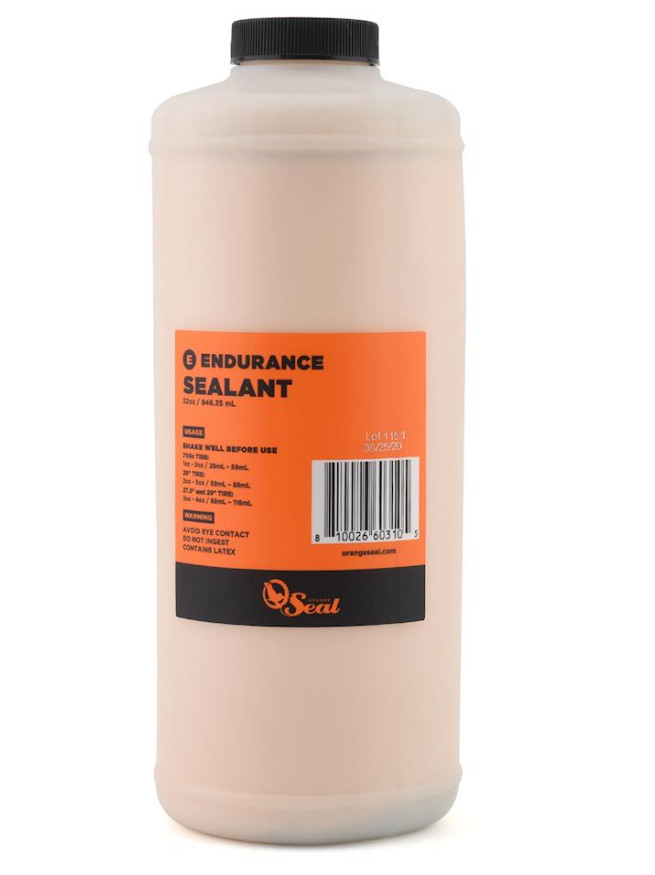 NEWEST VERSION Orange Seal Endurance Tubeless Tire Sealant Refill - 32oz Bottle NEWEST VERSION Orange Seal Endurance Tubeless Tire Sealant Refill - 32oz Bottle