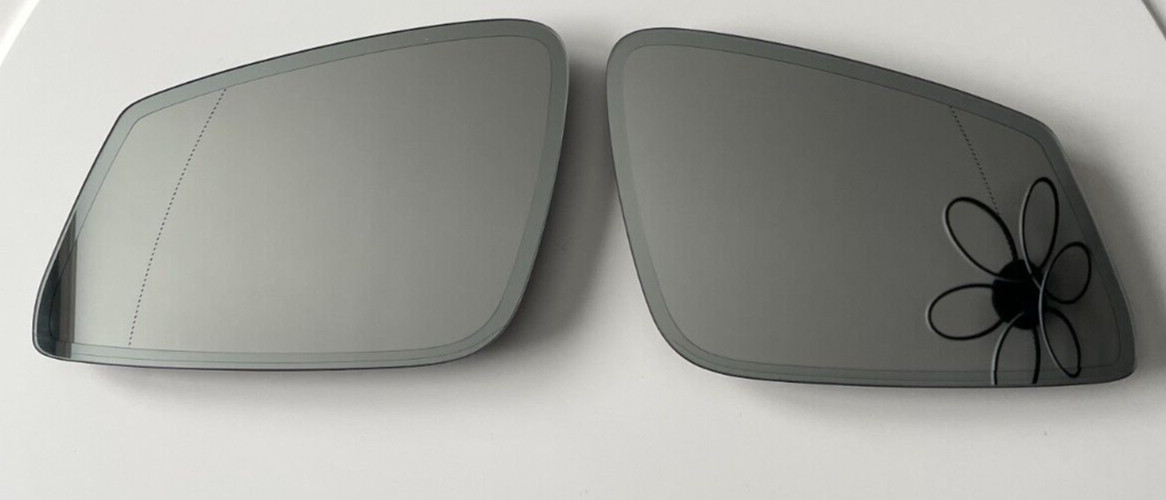 BMW 1 2 3 4 X1 F20 F22 F30 F31 F34 F36 F48 Mirror Glass Set with Heating & Dimmi