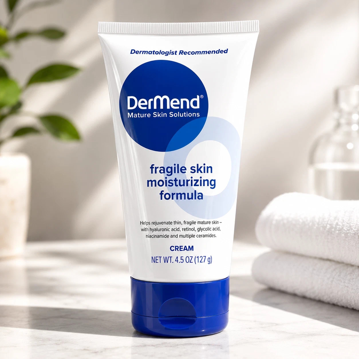 DerMend Fragile Skin Moisturizing Cream 4.5 oz  Single Pack New sealed & unused