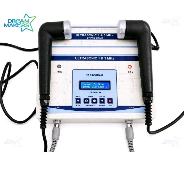 Pain Relief Portable 1 & 3 Mhz Ultrasonic Physiotherapy Machine Free & Fast Ship