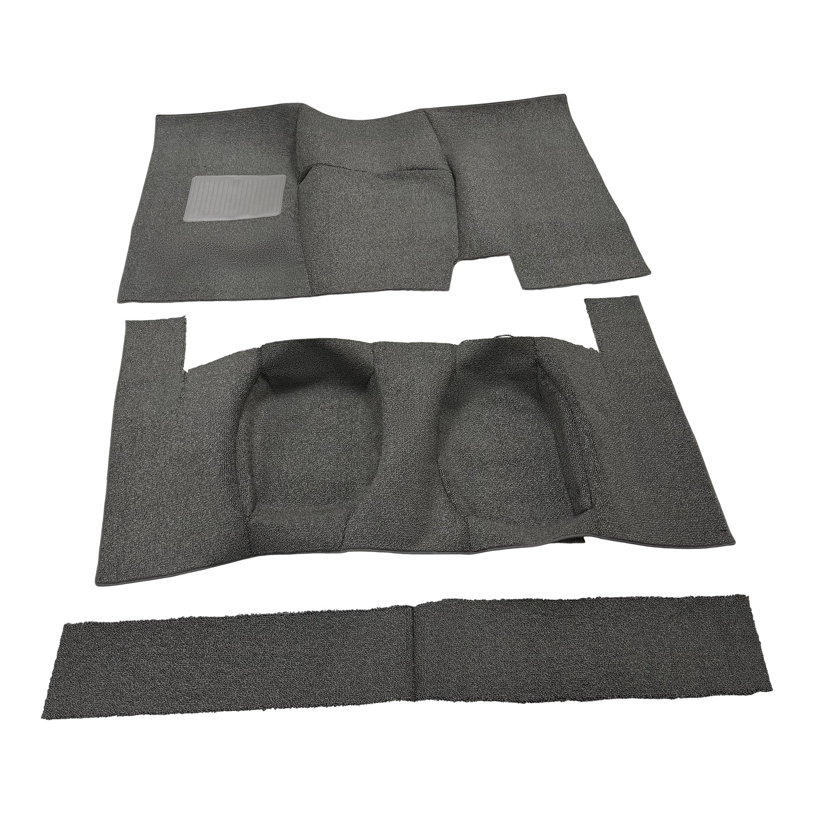 Studebaker Champion Carpet Kit 1953-1956 Front and Rear 4Dr Sedan Black Charcoal