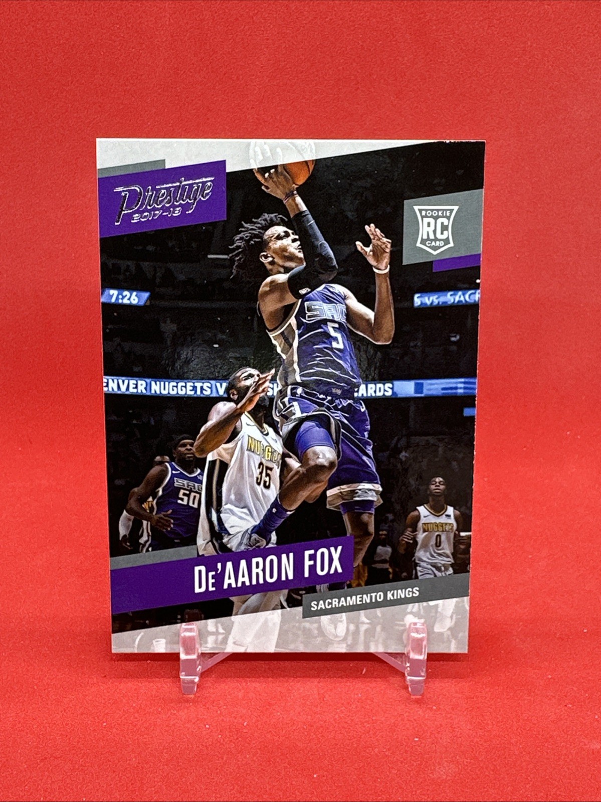 2017-18 Panini Prestige - Rookies De\'Aaron Fox #155 (RC)