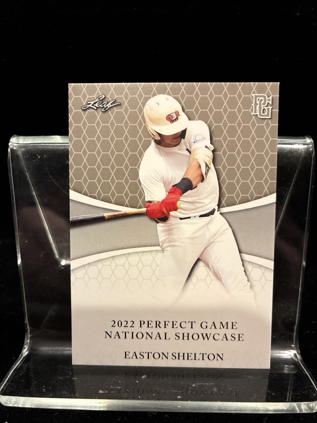 2022 Leaf Perfect Game National Showcase Easton Shelton #163 Dodgers