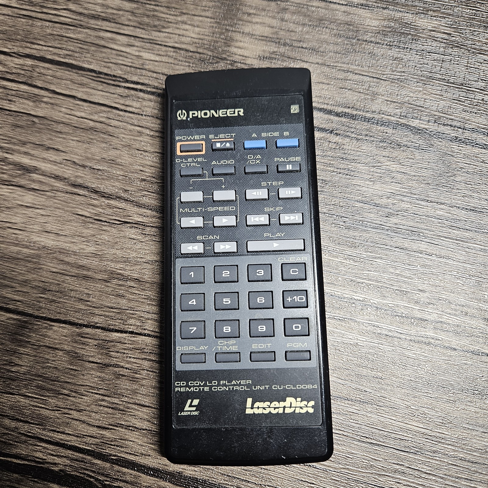 RARE Genuine Pioneer CU-CLD084 Laserdisc CD CDV LD Player Remote OEM ⚠️TESTED