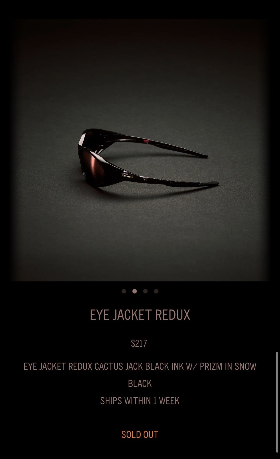 TRAVIS SCOTT OAKLEY x EYE JACKET REDUX CACTUS JACK CONFIRMED ORDER ✅ TRAVIS SCOTT OAKLEY x EYE JACKET REDUX CACTUS JACK CONFIRMED ORDER ✅