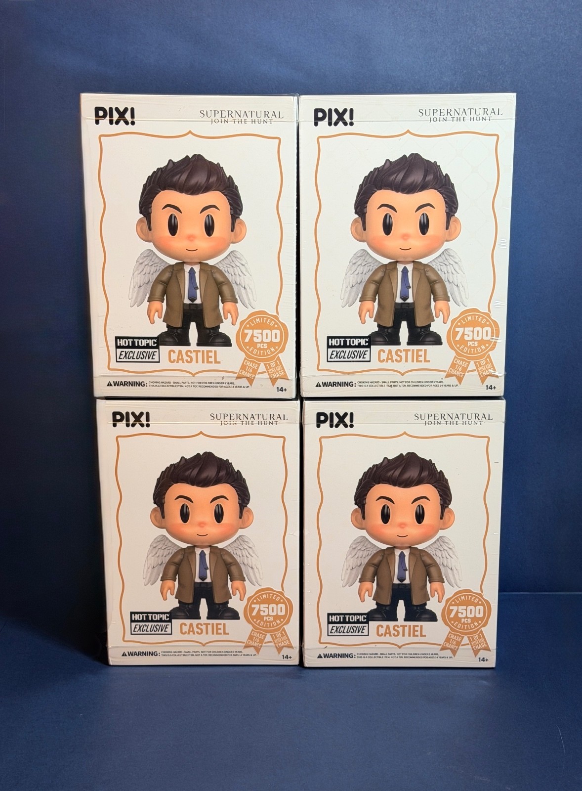 ThrillJoy Pix 4 pack SEALED. Castiel. Chance of Chase.
