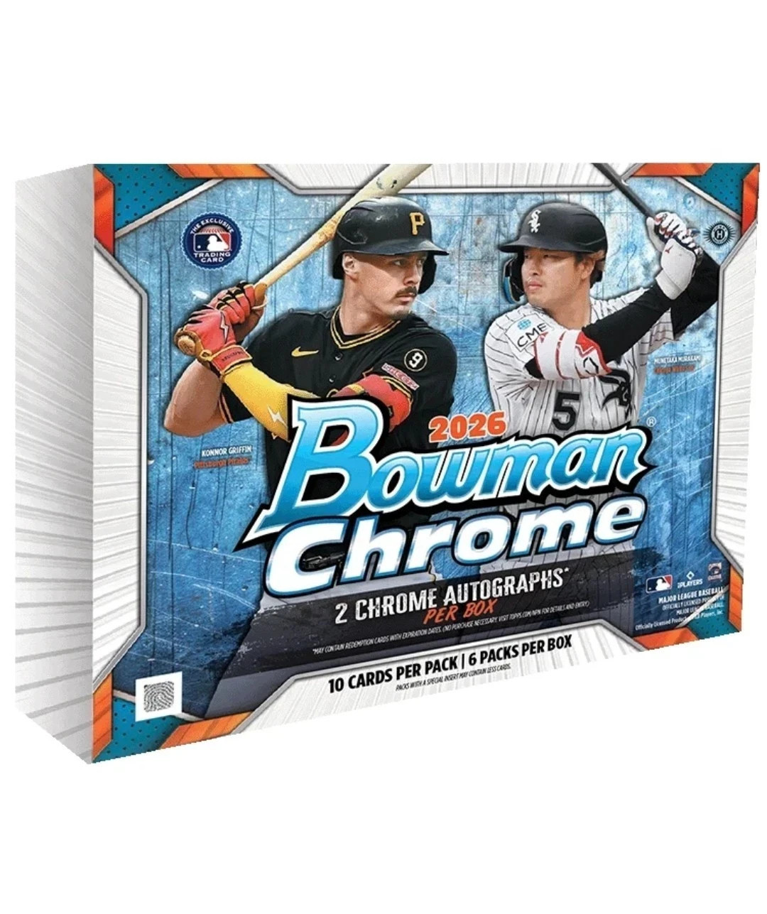 2026 BOWMAN CHROME BASEBALL HOBBY BOX - 2 AUTOs - Sealed - FAST SHIP QTY SAVINGS 2026 BOWMAN CHROME BASEBALL HOBBY BOX - 2 AUTOs - Sealed - FAST SHIP QTY SAVINGS