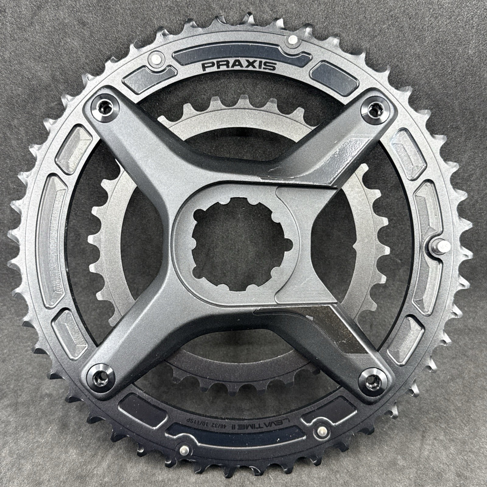 PRAXIS Works X-KIT Chainring/Spider Set 48/32T Direct Mount 3-Bolt $187 MSRP PRAXIS Works X-KIT Chainring/Spider Set 48/32T Direct Mount 3-Bolt $187 MSRP