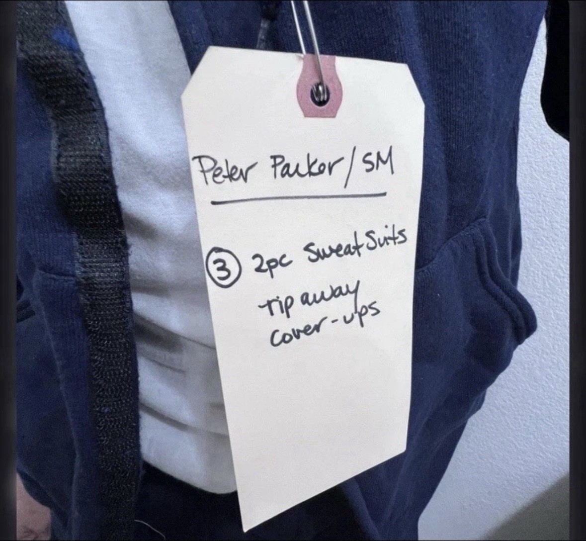 The Amazing Spider-Man 2 Original Movie Prop Tear Away Hoodie Andrew Garfield The Amazing Spider-Man 2 Original Movie Prop Tear Away Hoodie Andrew Garfield