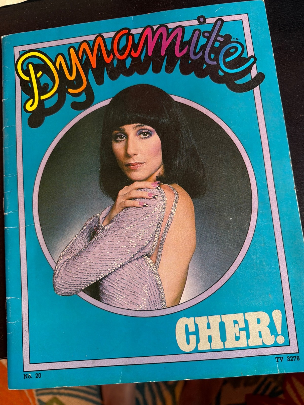Vintage Collectible Rare Dynamite Magazine Cher  Star Trek 1976 
