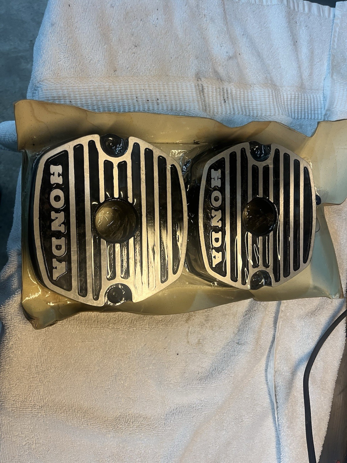 Honda CX500 GL500 GL650 CX650 Aftermarket Valve Covers Brand New Old Stock