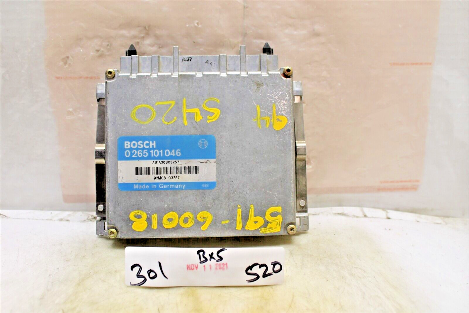 0265101046  Mercedes S420 S500  1994-1995  ABS Braking system Module 520 3o1 B5