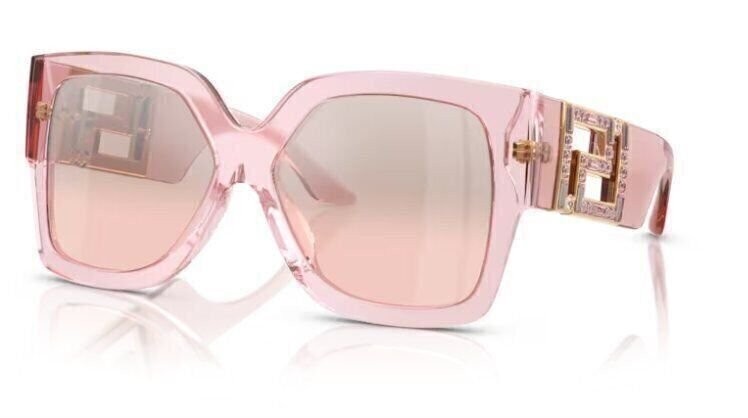 Versace 0VE4402 54727E 59mm Transparent Pink Sunglasses