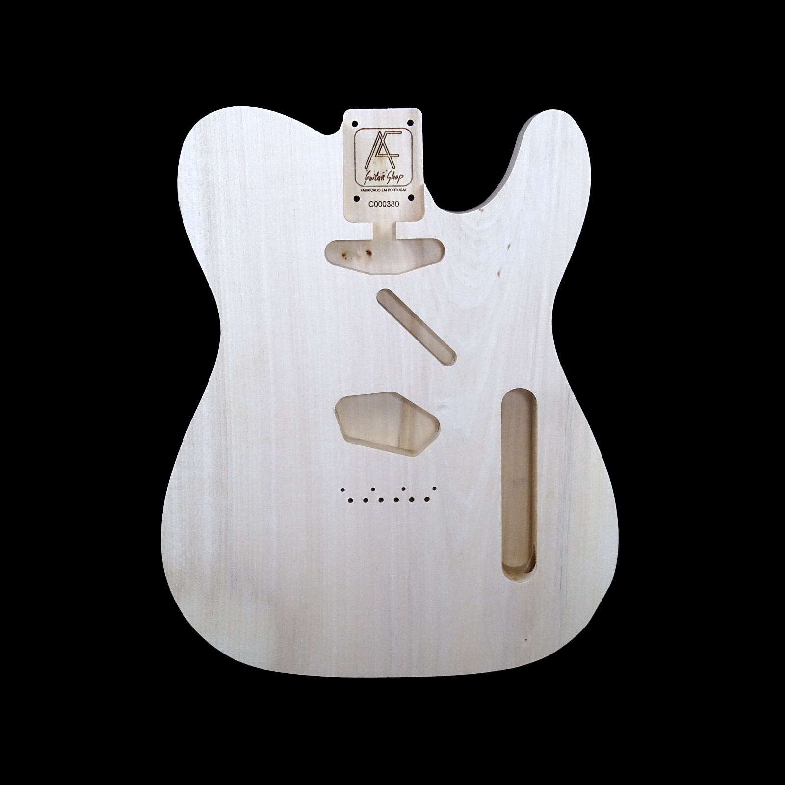 AC Tele Style Basswood Body - C000380 - Unfinished
