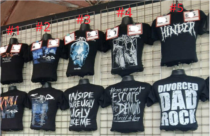 Staind Seether Hinder T Shirt Divorced Dad Rock Tour Concert Merch Reprint