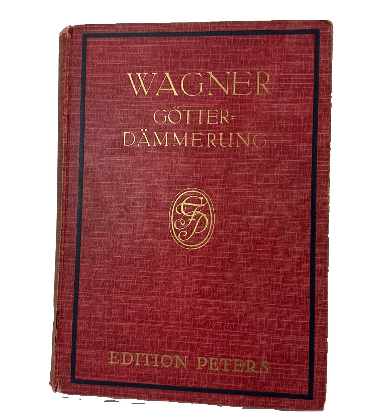 Götterdämmerung German Opera (Piano Vocal Score) Richard Wagner Vintage 1914 HC