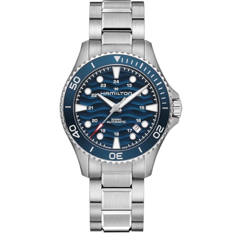 New Hamilton Khaki Navy Scuba 40mm Blue Dial Men's Watch H82425140