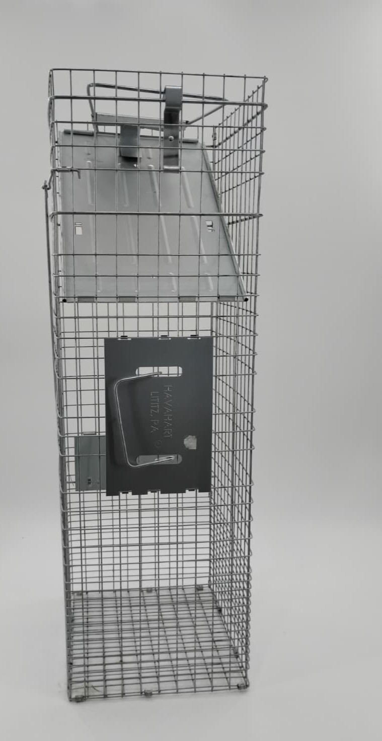 HAVAHART 1079SR Large 1-Door Humane Catch and Release Live Animal Trap Cage