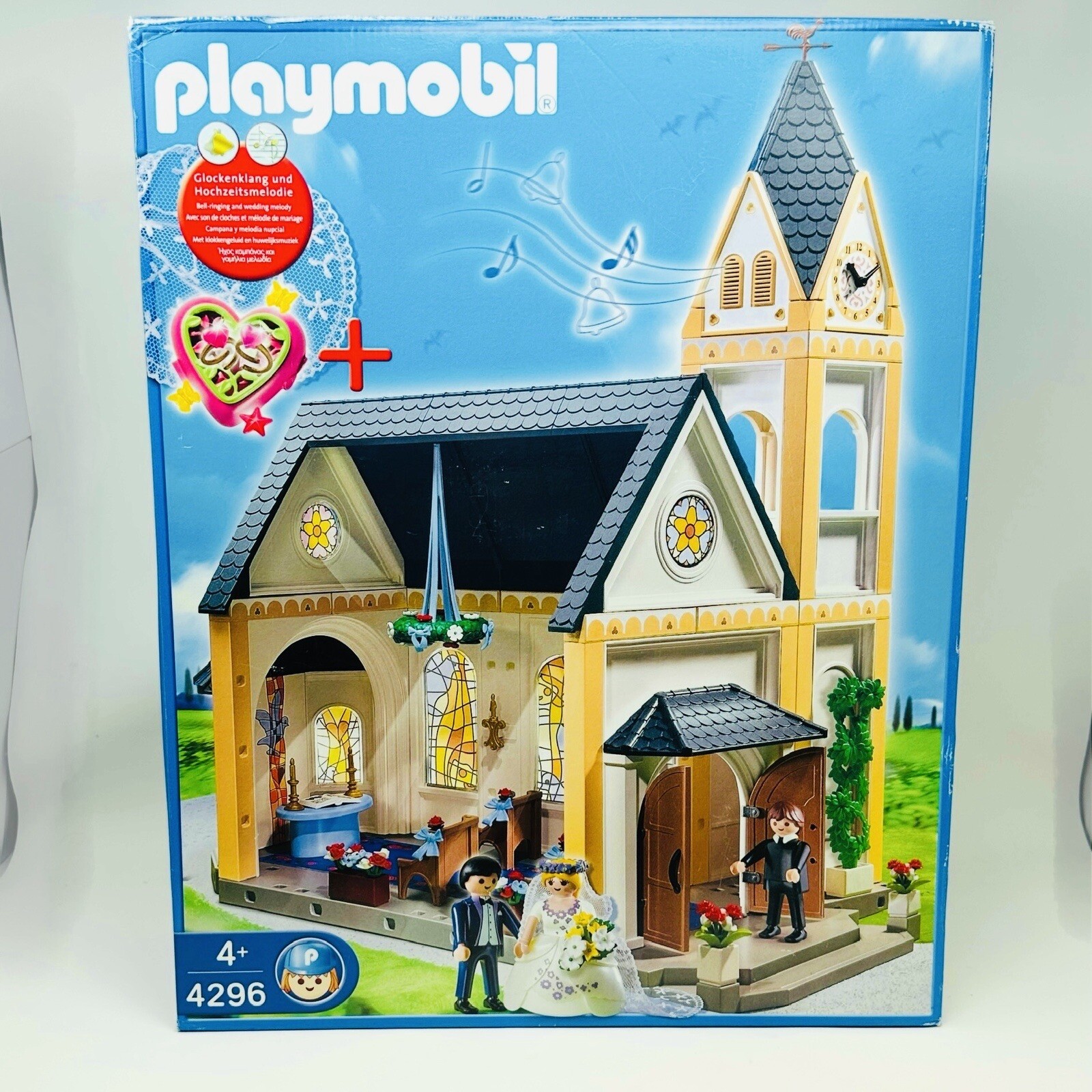 Playmobil Church Wedding Play Set #4296 Brand  New In Box Never Opened Vintage