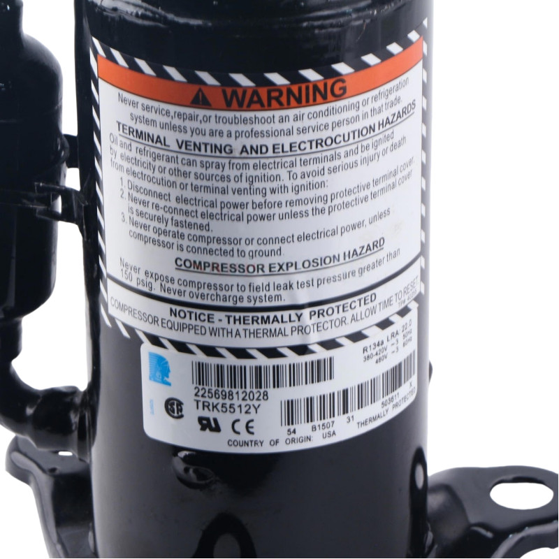 NEW 1PC REFRIGERATION COMPRESSOR KOMPRESOR PENDINGIN TRK5512Y VOLTAGE 380V