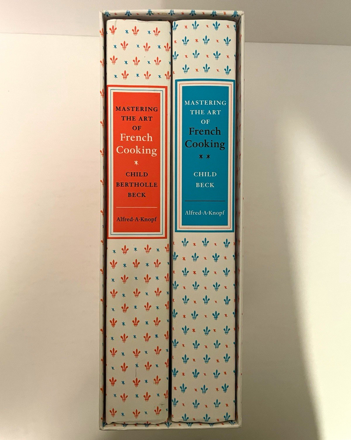Mastering the Art of French Cooking Vol 1&2 HC Box Set Knopf 1970 Julia Child Mastering the Art of French Cooking Vol 1&2 HC Box Set Knopf 1970 Julia Child