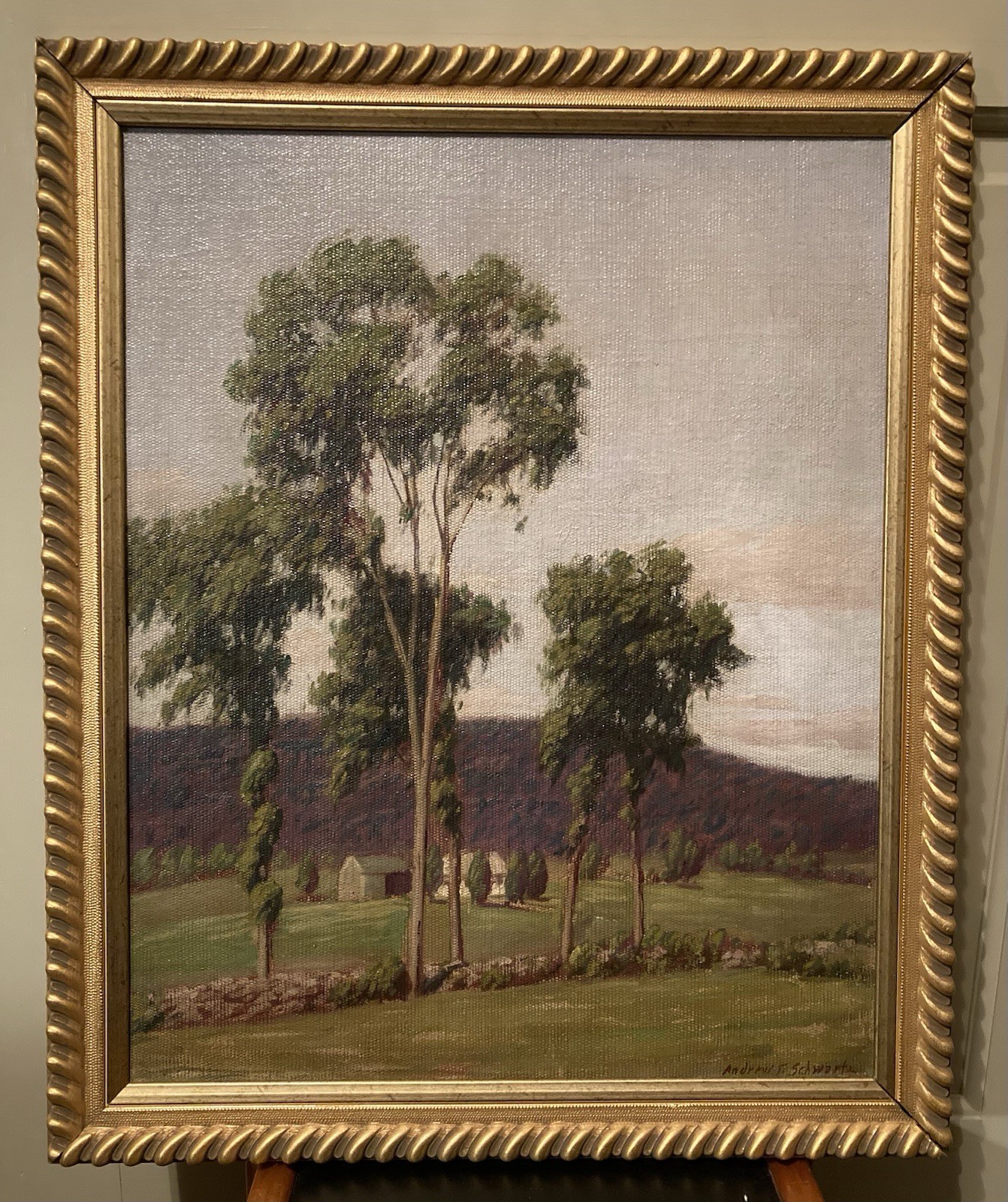 ANDREW T SCHWARTZ  (1867-1942) Louisville Kentucky / Cincinnati / Frank Duveneck