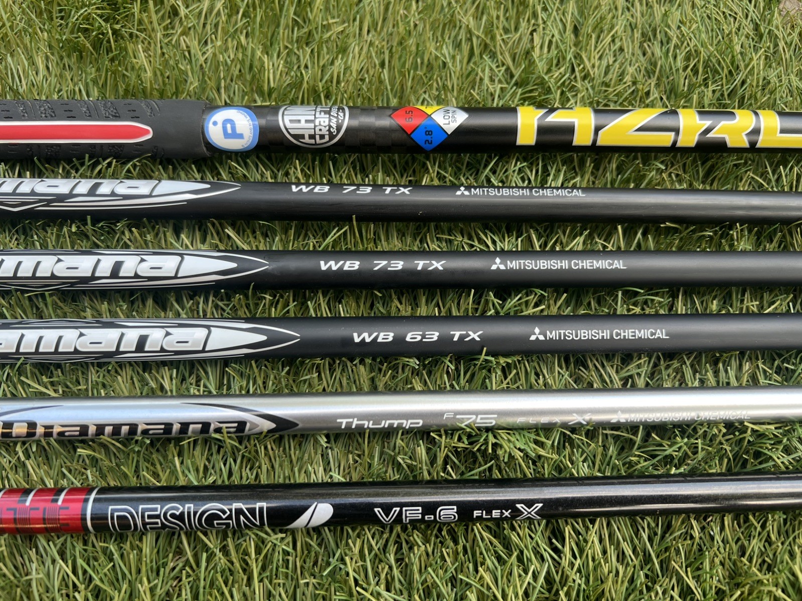 Mitsubishi Chemical Diamana WB 73 X-Stiff Fairway Wood Shaft Taylormade Tip 42” Mitsubishi Chemical Diamana WB 73 X-Stiff Fairway Wood Shaft Taylormade Tip 42”