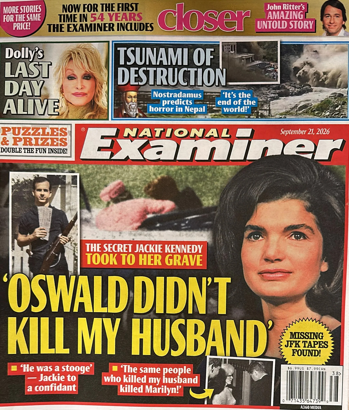 National Examiner Magazine September 21,2026 National Examiner Magazine September 21,2026