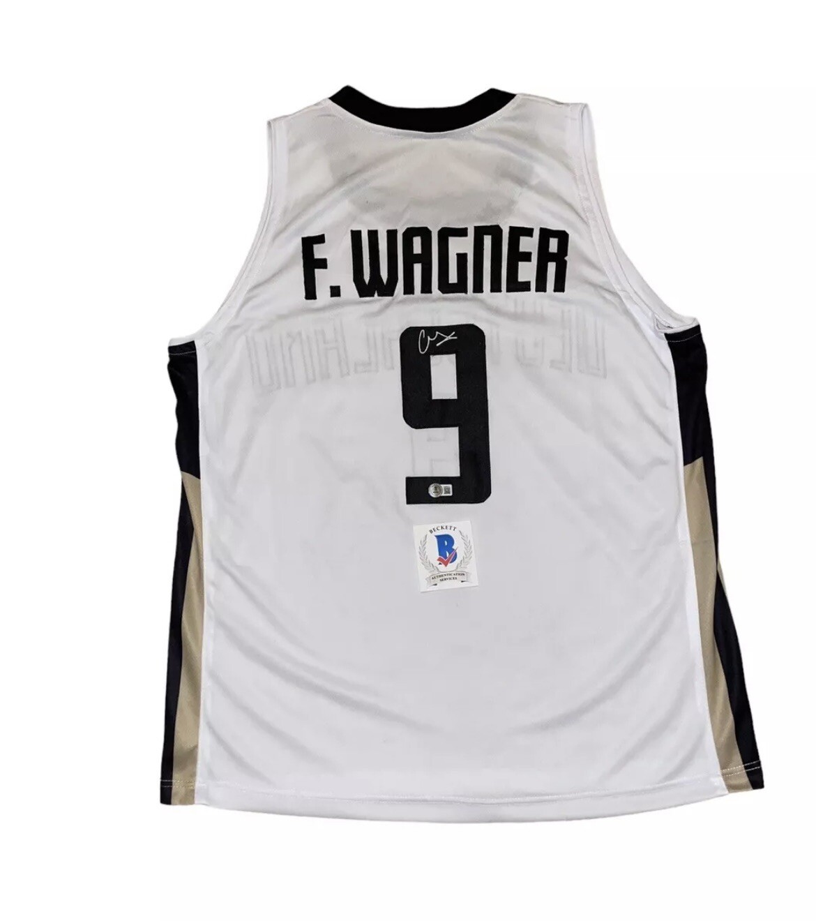 Franz Wagner Signed Jersey Germany Olympic Team Orlando Magic Beckett PARIS 2024