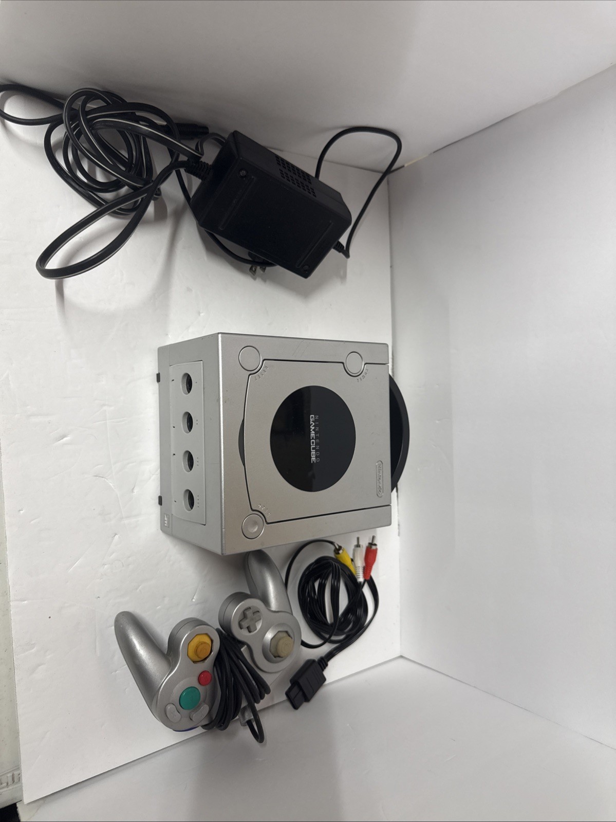Nintendo GameCube  Console - Silver Tested Working